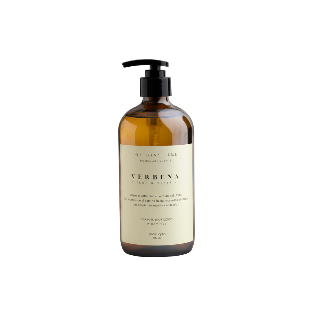 Jabón Líquido Vidrio 500 ML Verbena