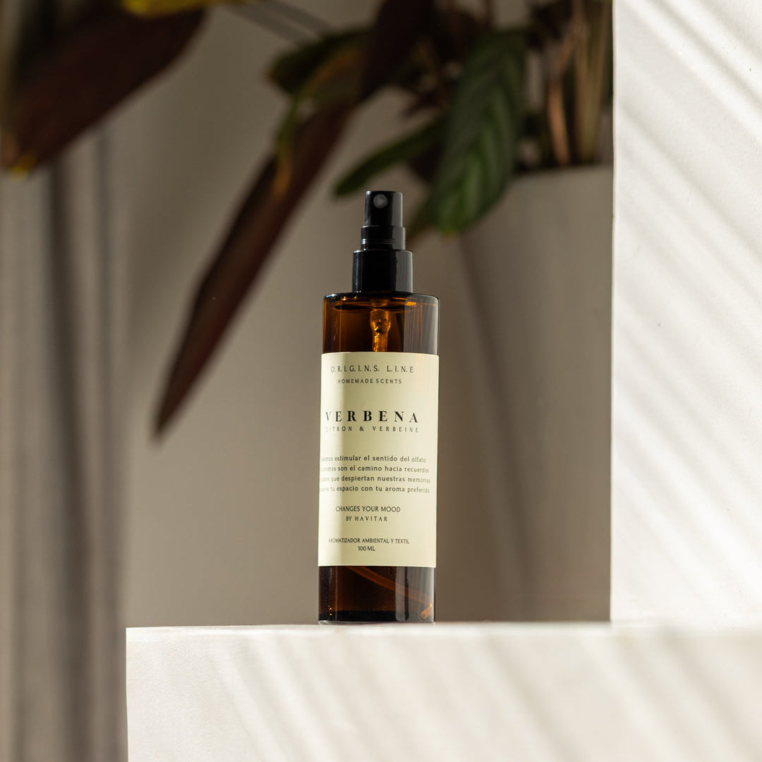 Aromatizador Ambiental y Textil Vidrio 100 ML Verbena