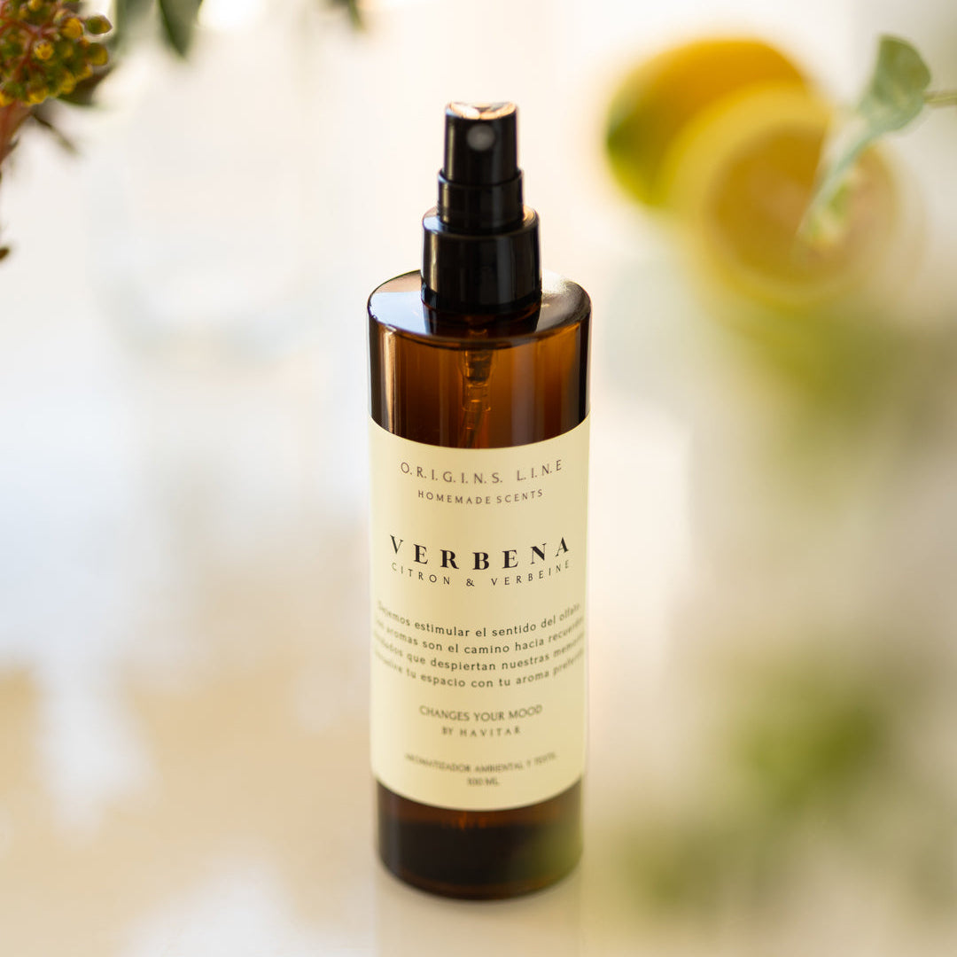Aromatizador Ambiental y Textil Vidrio 100 ML Verbena