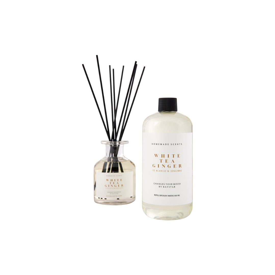 Pack difusor de varitas 150ml + Refill 500ml