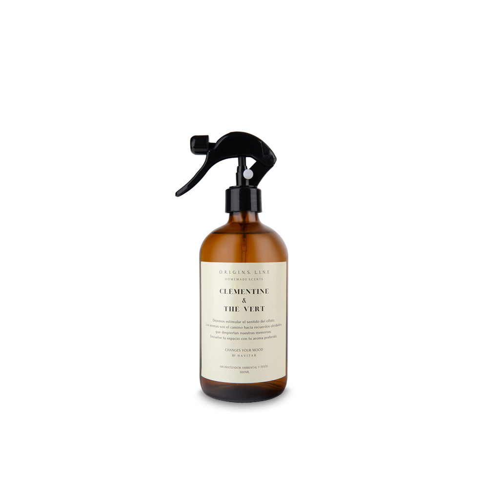 Aromatizador Ambiental y textil 500ml Clementine & The Vert