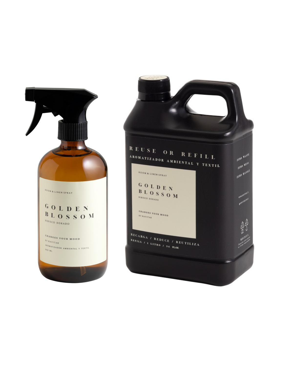 Pack aromatizador 500ml + Refill 1 Litro