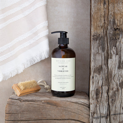 Jabón Líquido Vidrio 500 ML Santal & Violette