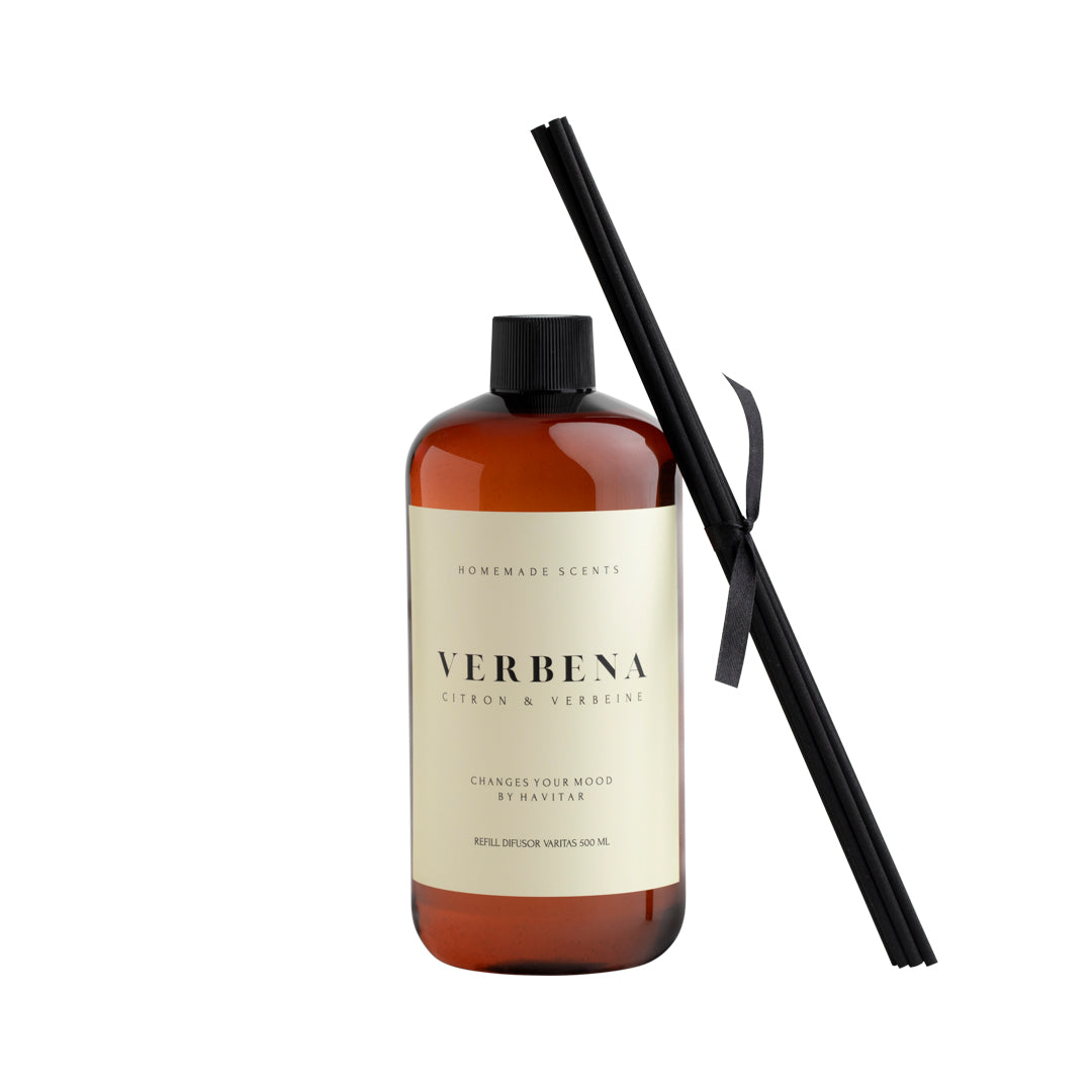 Refill Difusor de varitas 500ml Verbena