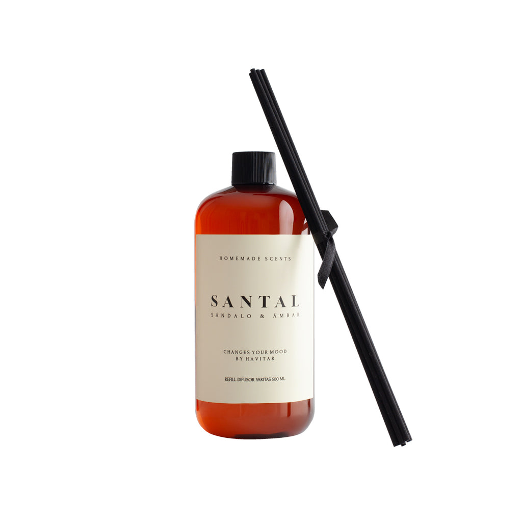 Refill Difusor de Varitas 500 ML Santal