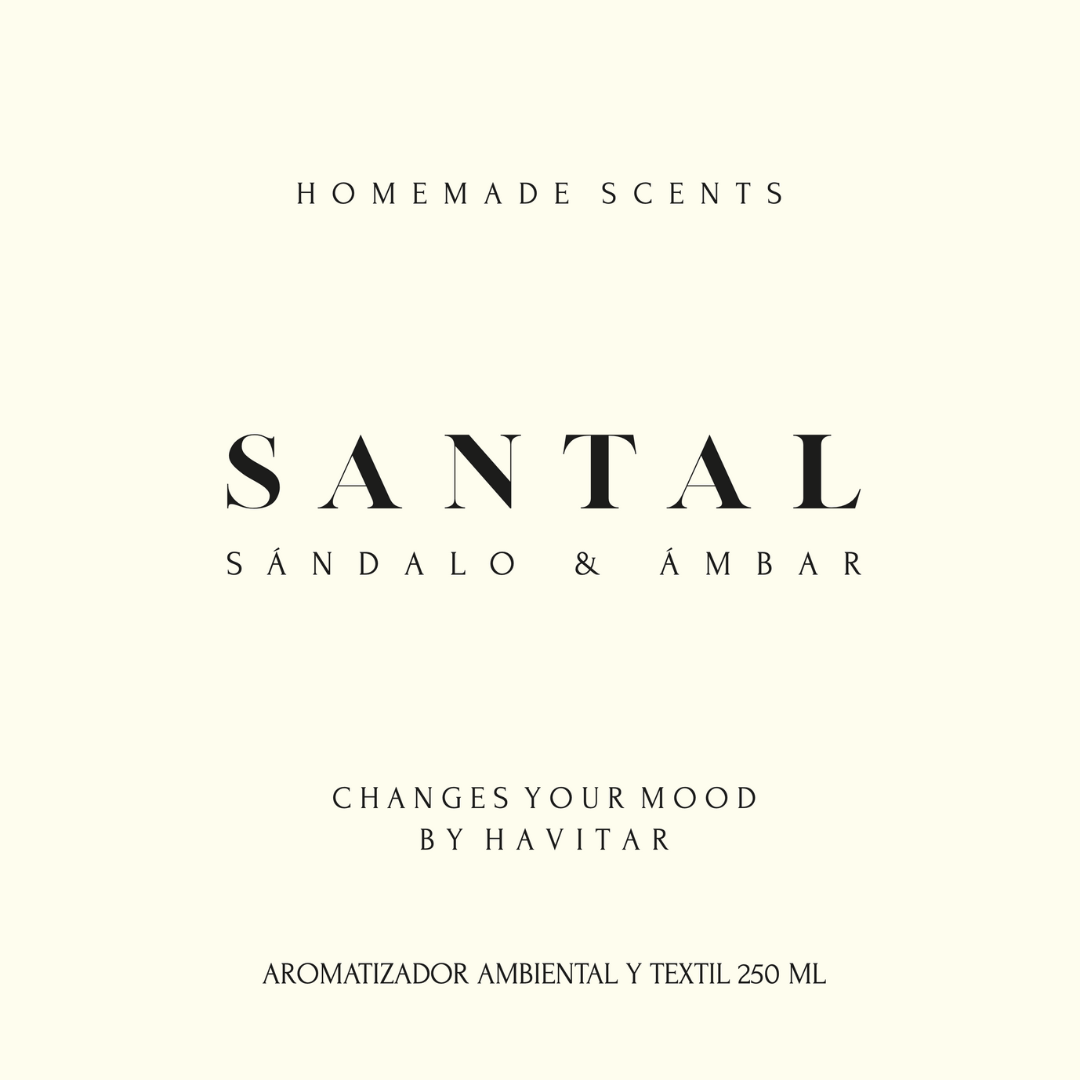 Aromatizador Ambiental y textil 250ml Santal