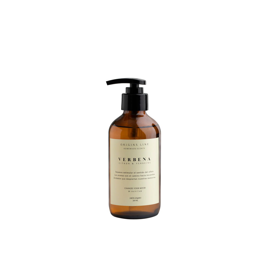 Jabón Líquido Vidrio 250 ML Verbena – HavitarChile