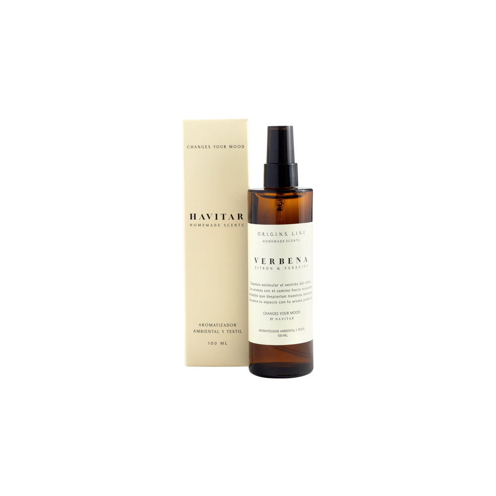 Aromatizador Ambiental y Textil Vidrio 100 ML Verbena