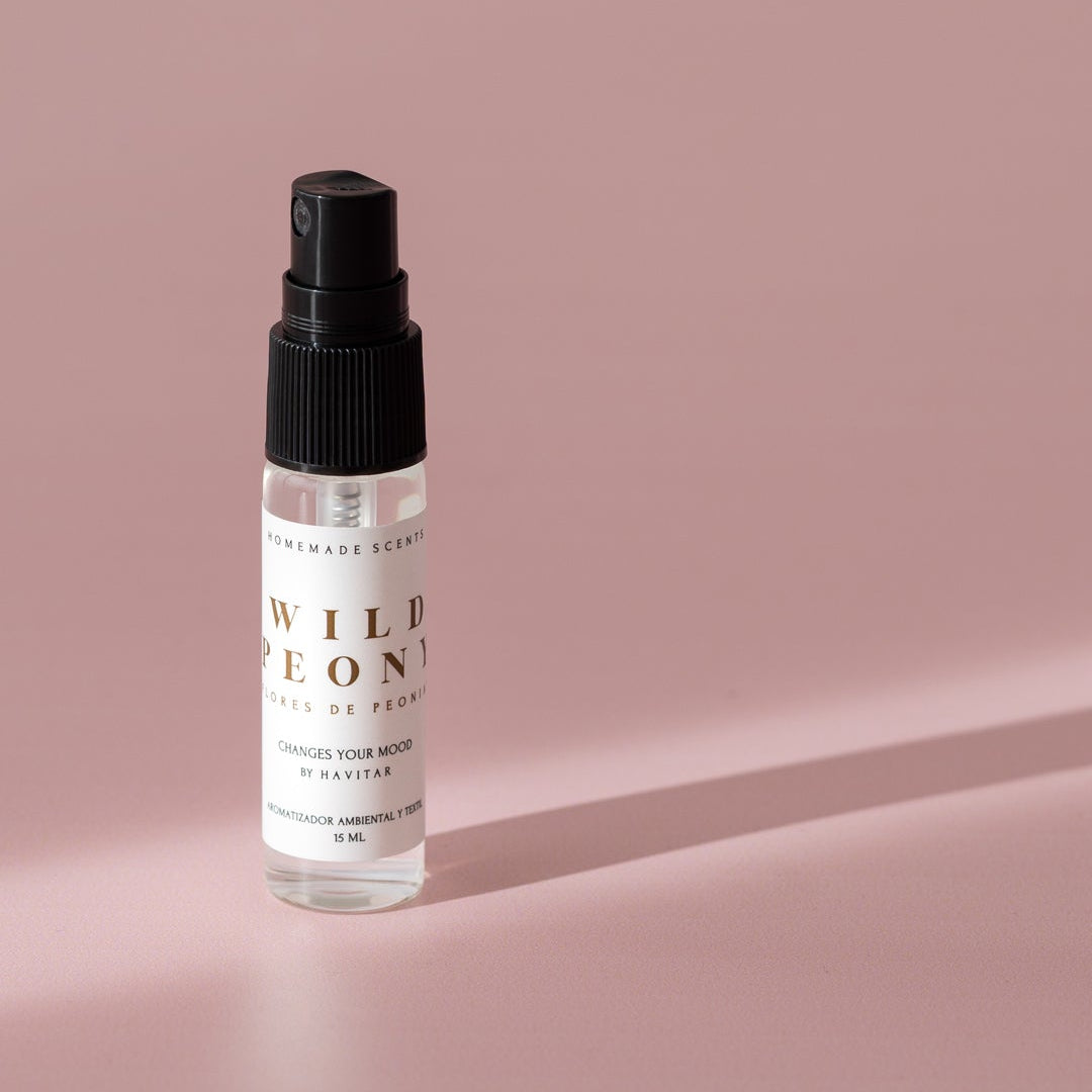 Mini Aromatizador VIDRIO 15 ML Wild Peony