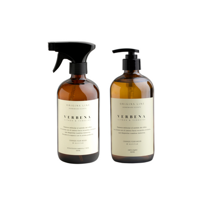 Pack Jabón Líquido + Aromatizador Vidrio 500 ML