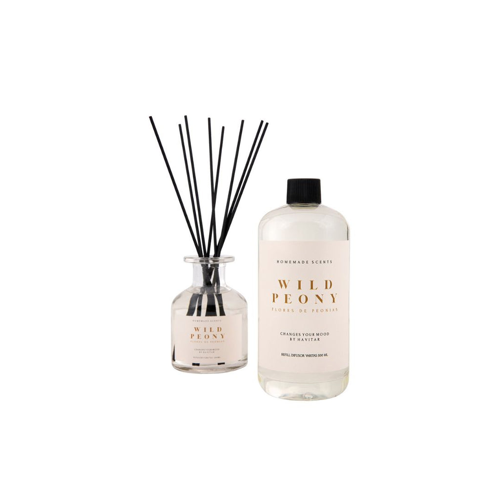 Pack difusor de varitas 150ml + Refill 500ml