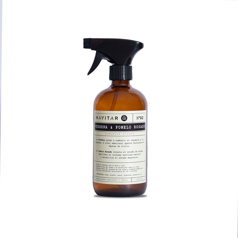 Aromatizador Ambiental y textil 500ml Verbena & Pomelo