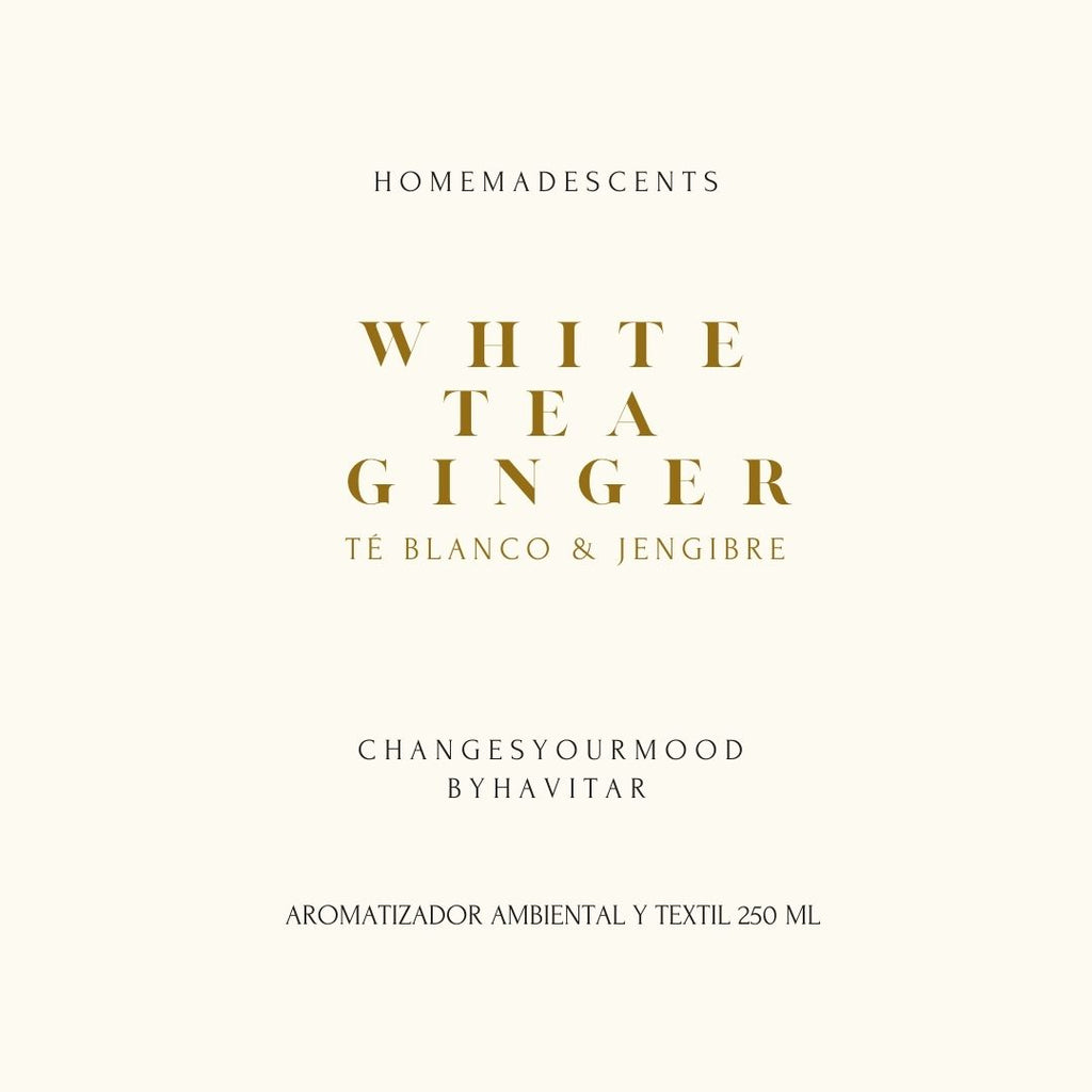 Aromatizador Ambiental y textil 250ml White Tea Ginger