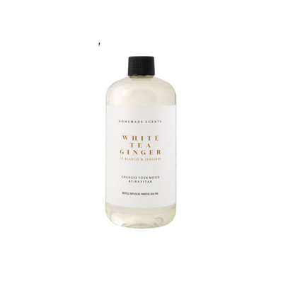 Refill Difusor de Varitas 500 ML White Tea Ginger