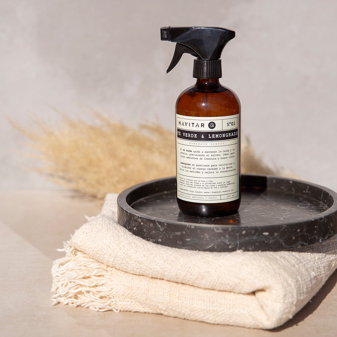 Aromatizador Ambiental y textil 500ml Te Verde & Lemongrass