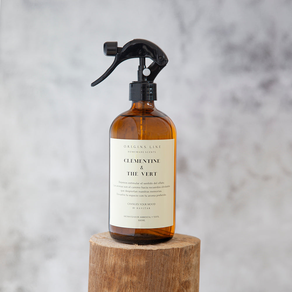 Aromatizador Ambiental y textil 500ml Clementine & The Vert